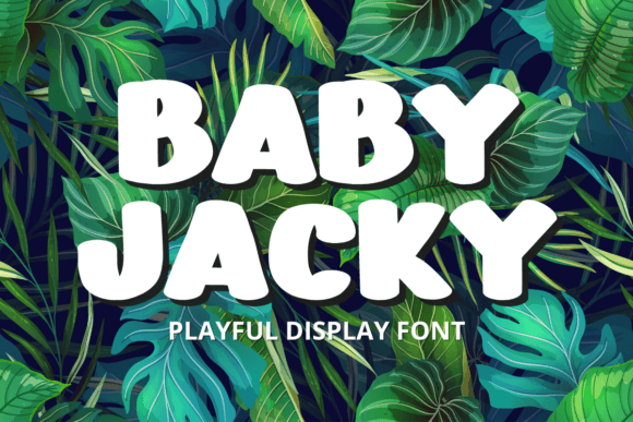 Baby Jacky: A Bold Display Font for Creative Projects