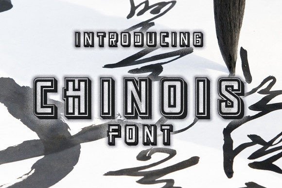 Chinois: A Stylish 3D Font to Elevate Your Designs