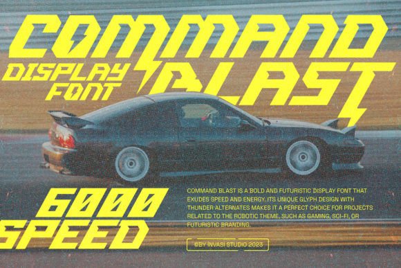 Command Blast: Strategic Typography for High-Impact Brand Positioning