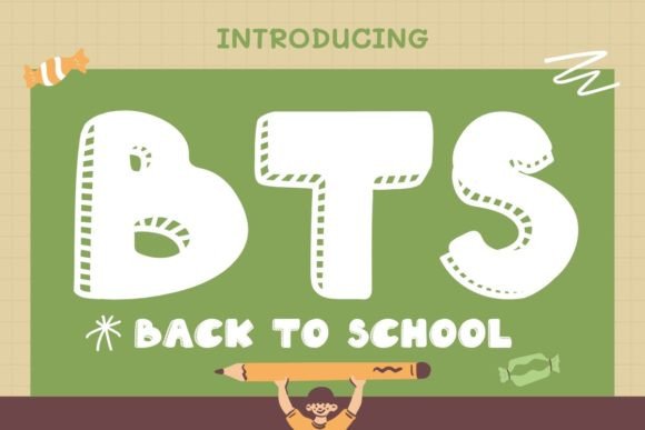 Elevate Designs with the Playful Bts Font