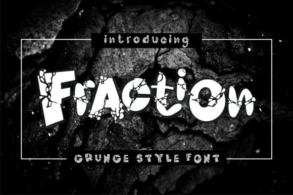 Fraction: The Bold Display Font for Breaking Boundaries