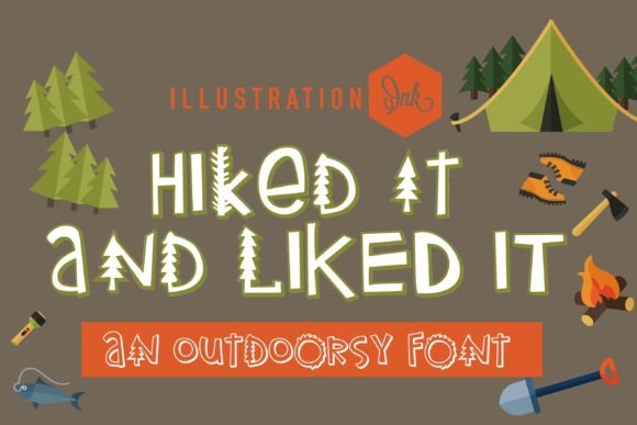 Hiked It and Liked It: Embracing the Wild Aesthetic in Modern Typography