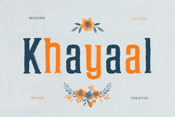 Khayaal: A Bold Handcrafted Display Font for Modern Branding