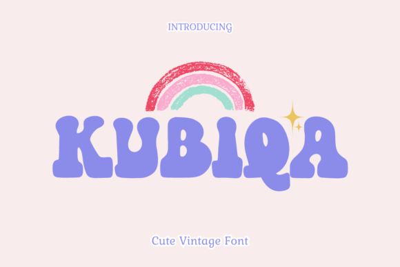 Kubiqa: The Fun Retro Font for Playful Designs
