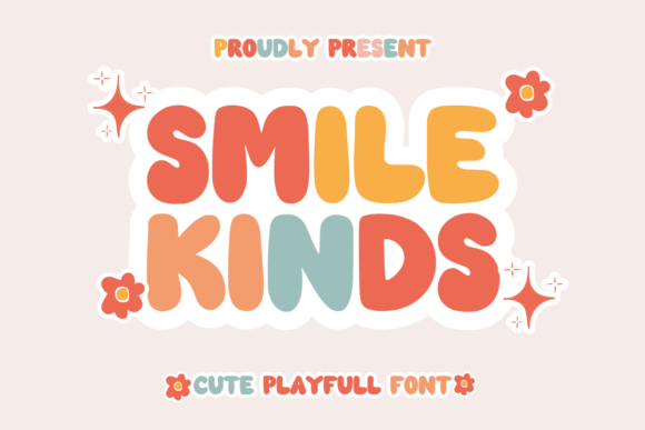 Smile Kinds: A Playful Font for Cheerful Designs