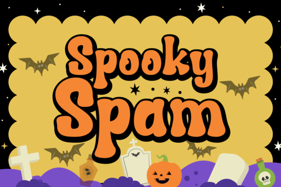 Unleashing the Eerie Charm of Spooky Spam for Halloween Design
