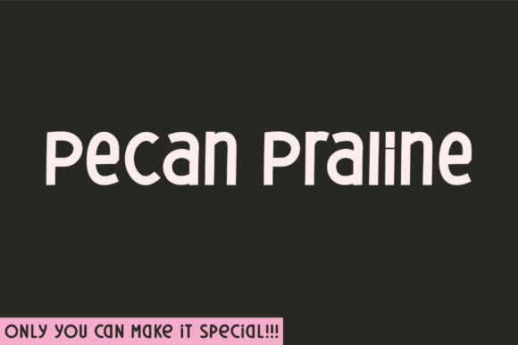 Unlocking Creative Potential with the Pecan Praline Handwritten Font