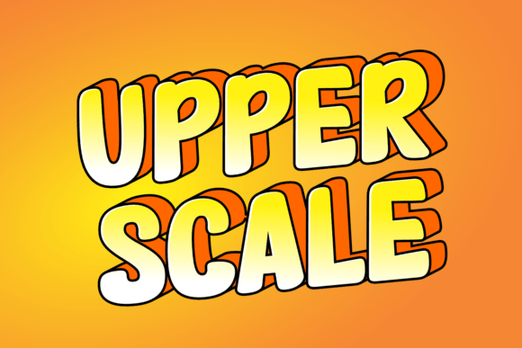 Why Upper Scale is the Bold Display Font Your Next Project Needs